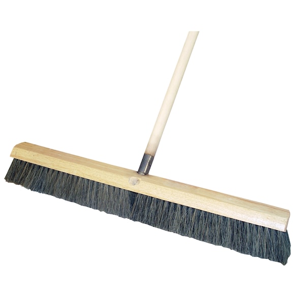 Bon Tool Bon 22-290 Floor Broom, Horsehair 36", 5 Foot Wood Handle 22-290 - main